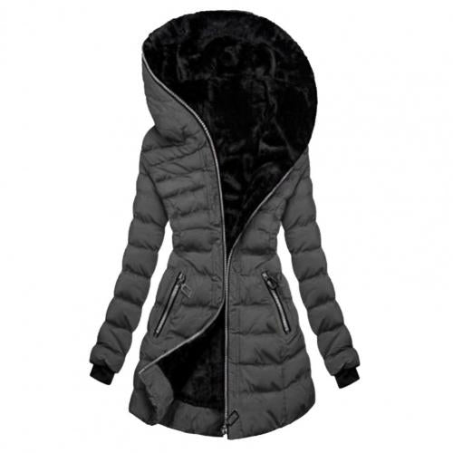 Esmanne | Women's Full Length Coat – Weather Resistant Longline Outerwear — Gray