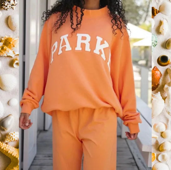 Fayeora | Women's Mock Neck Sweatshirt Varsity Knit Cozy Casual Outfit