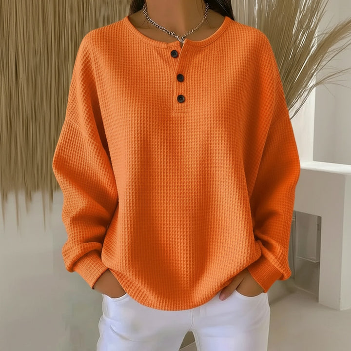 Fenninanne | Women's Knit Cozy Sweatshirt — 1
