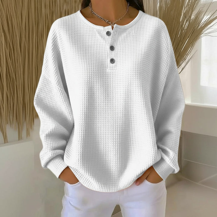 Fenninanne | Women's Knit Cozy Sweatshirt — 2