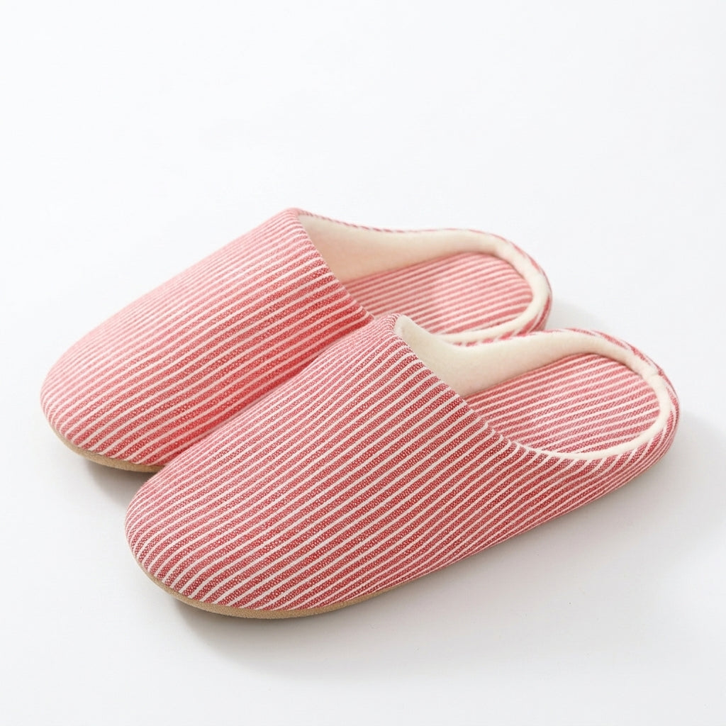 Gwenmetta | Women's Casual Stretch Cotton Blend Slippers — Pink