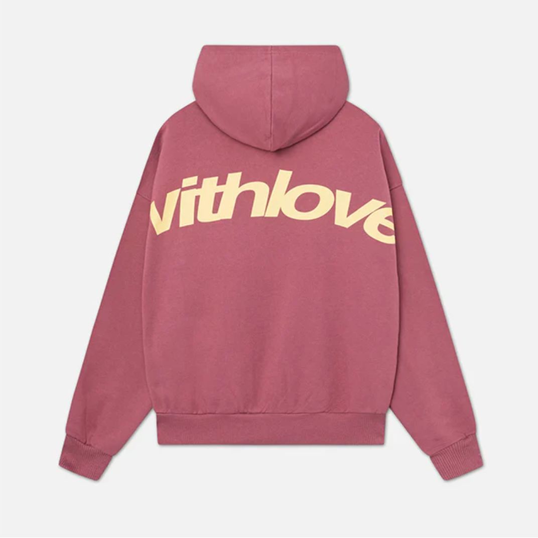 Gwenmise | Women's Button-Up Casual warm Hooded Sweatshirt – Soft && Stylish Hoodie — Pink