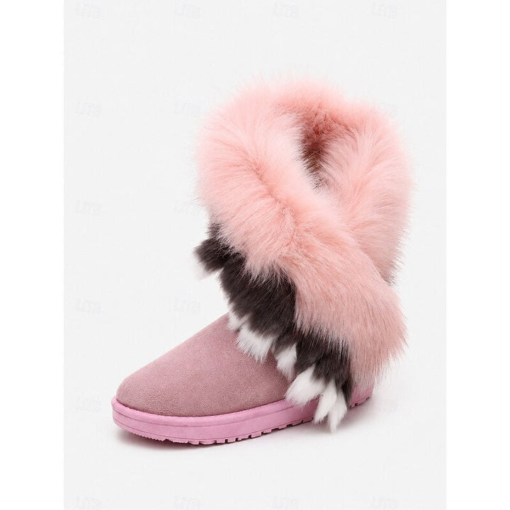Halcyvara | Women's Waterproof Snow Boots — Pink