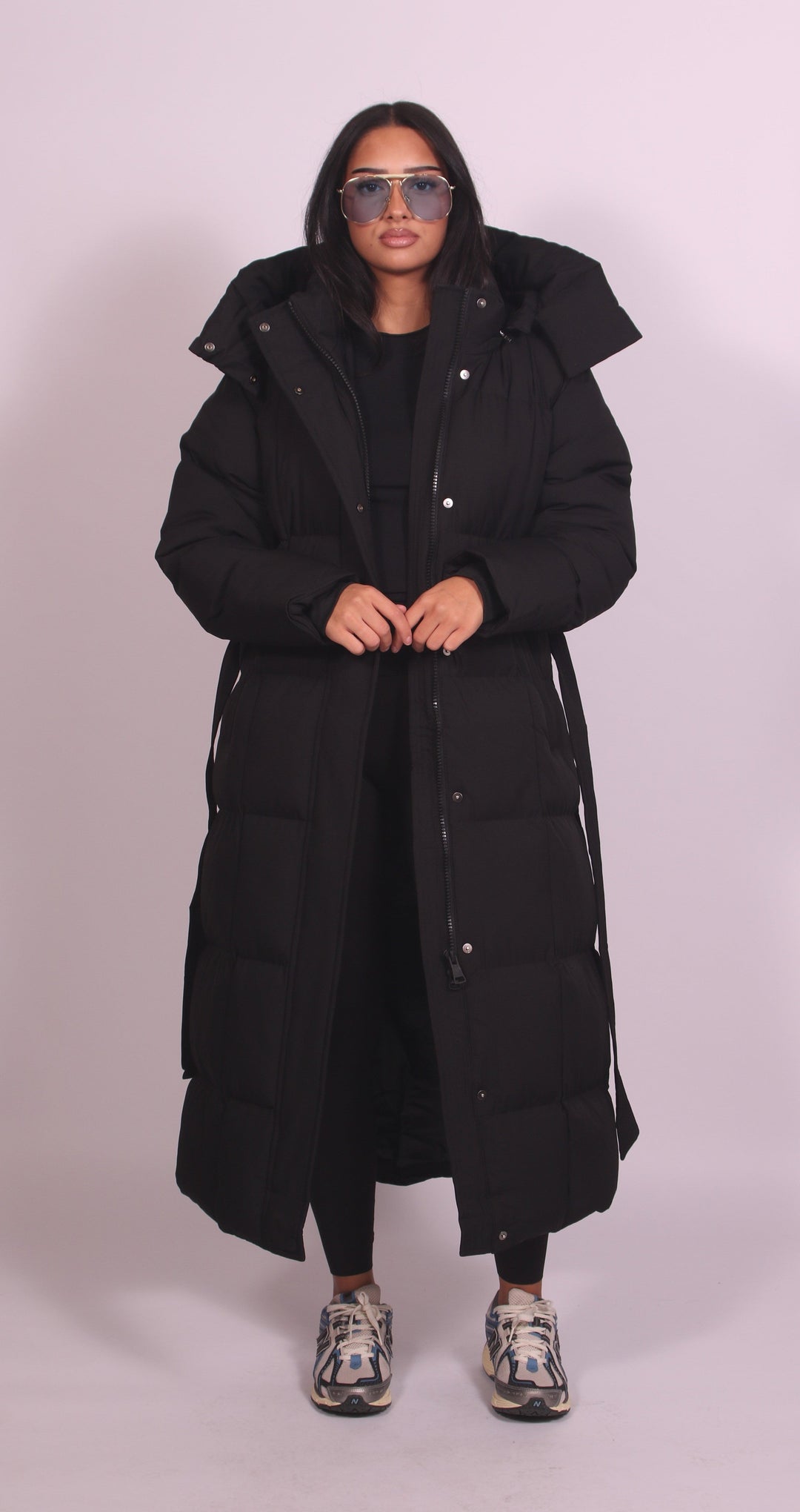 Havanne | Women's Quilted Longline Coat — 1