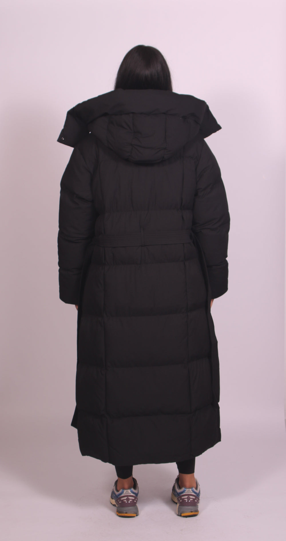 Havanne | Women's Quilted Longline Coat — 2
