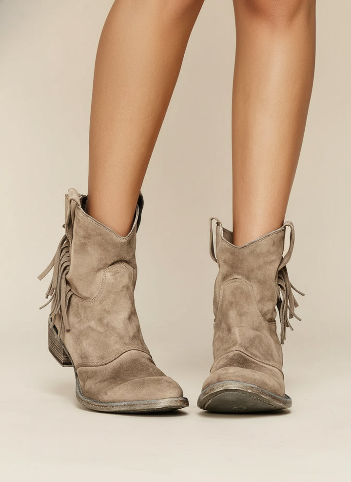 Havynn | Women's Fringe Ankle Boots — 1
