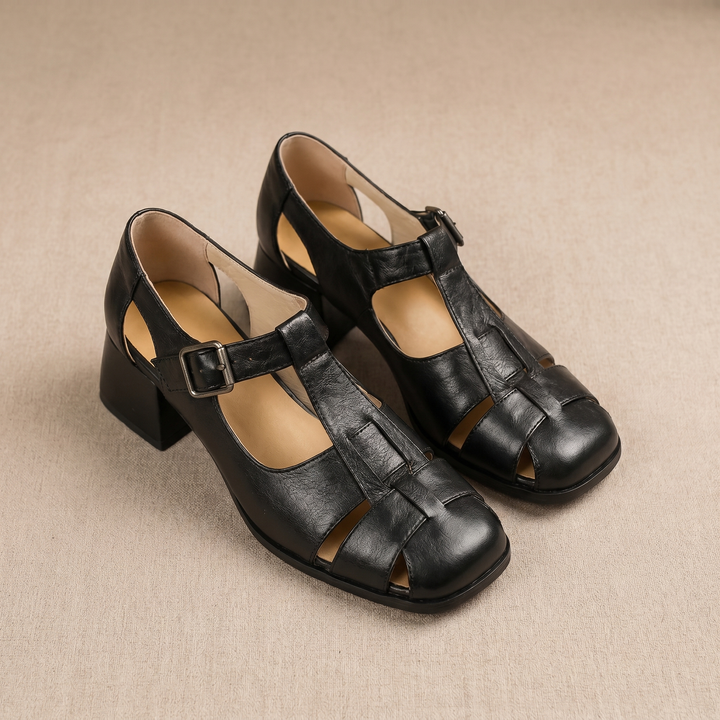 Yavora | Ankle Strap Mary Janes Shoes