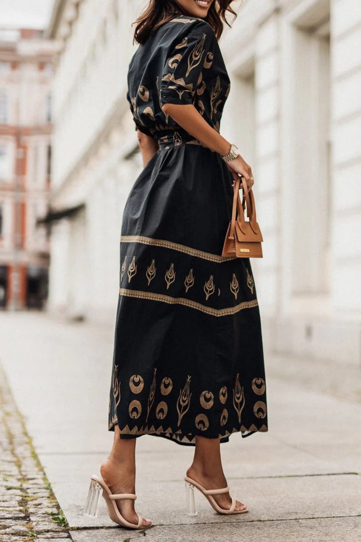 Bexra | Modern Boho-inspired Belted Dress