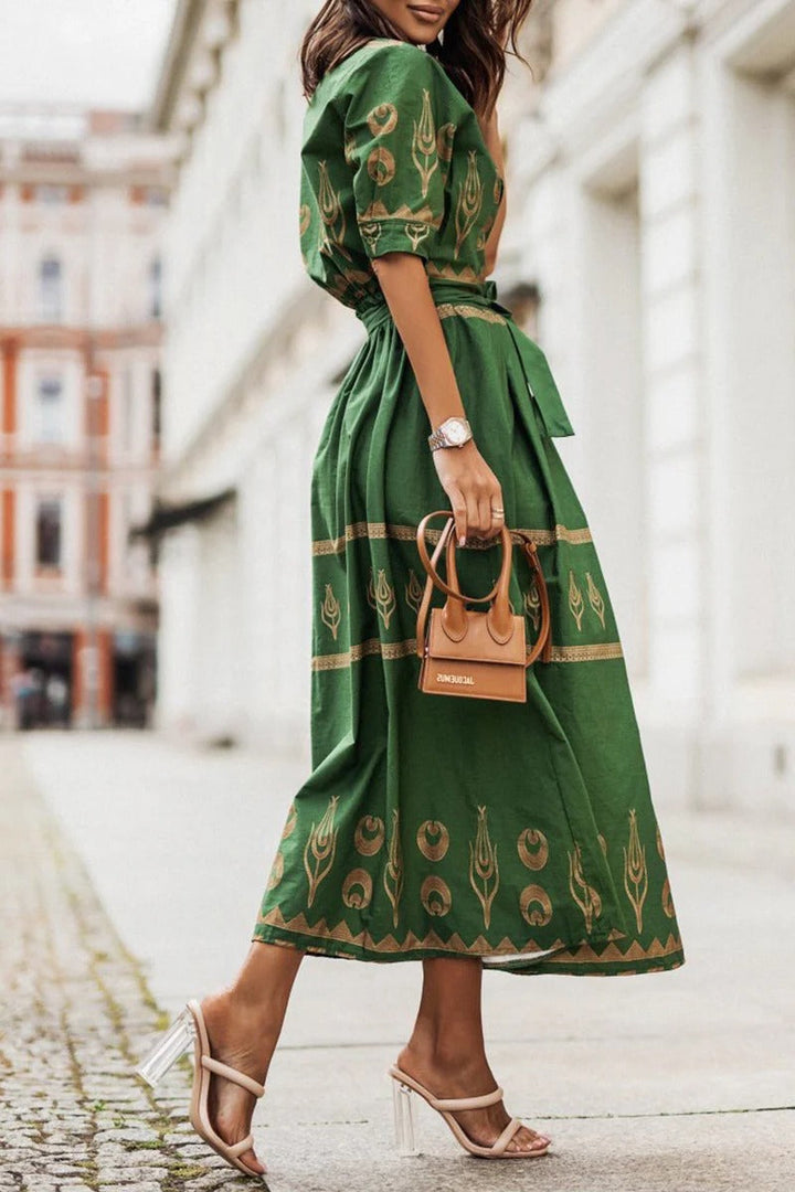 Bexra | Modern Boho-inspired Belted Dress