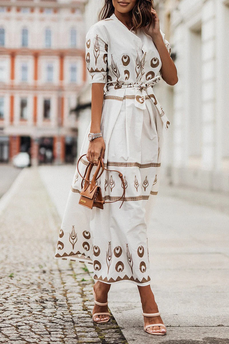 Bexra | Modern Boho-inspired Belted Dress