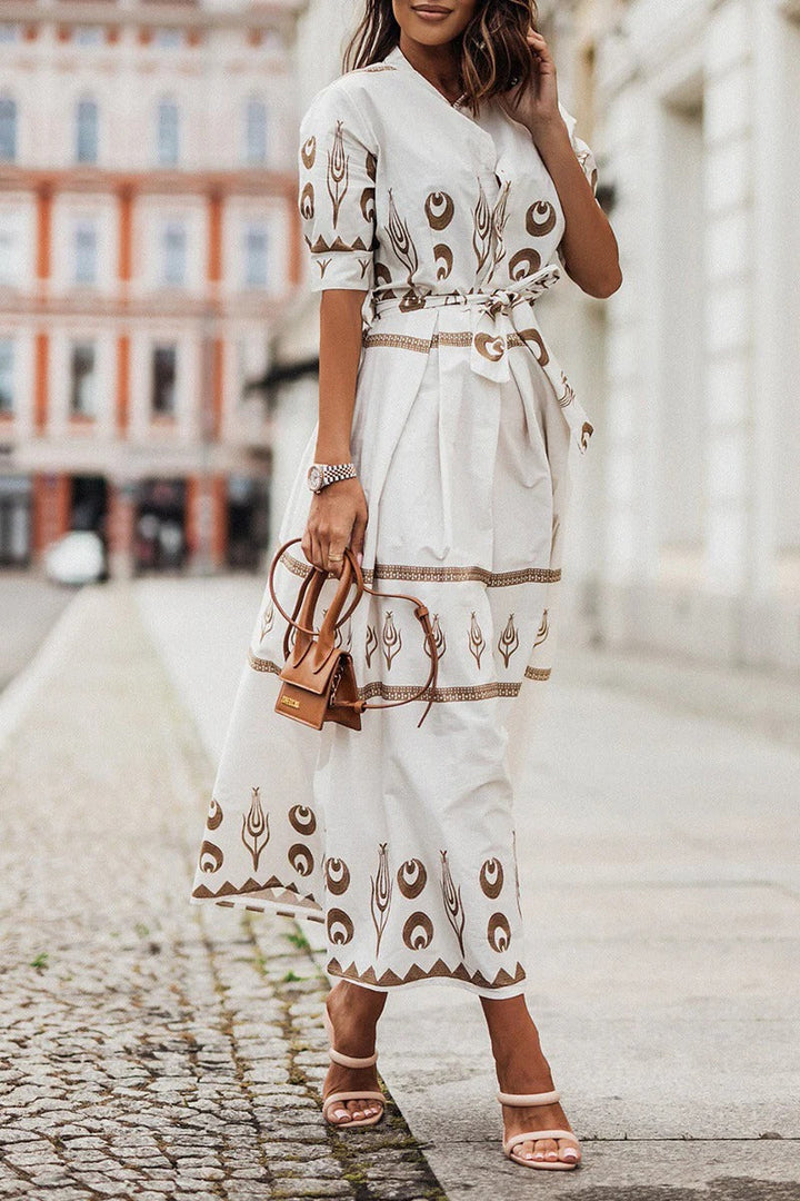 Bexra | Modern Boho-inspired Belted Dress