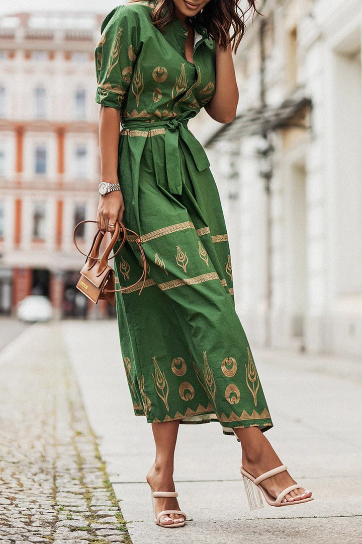 Bexra | Modern Boho-inspired Belted Dress