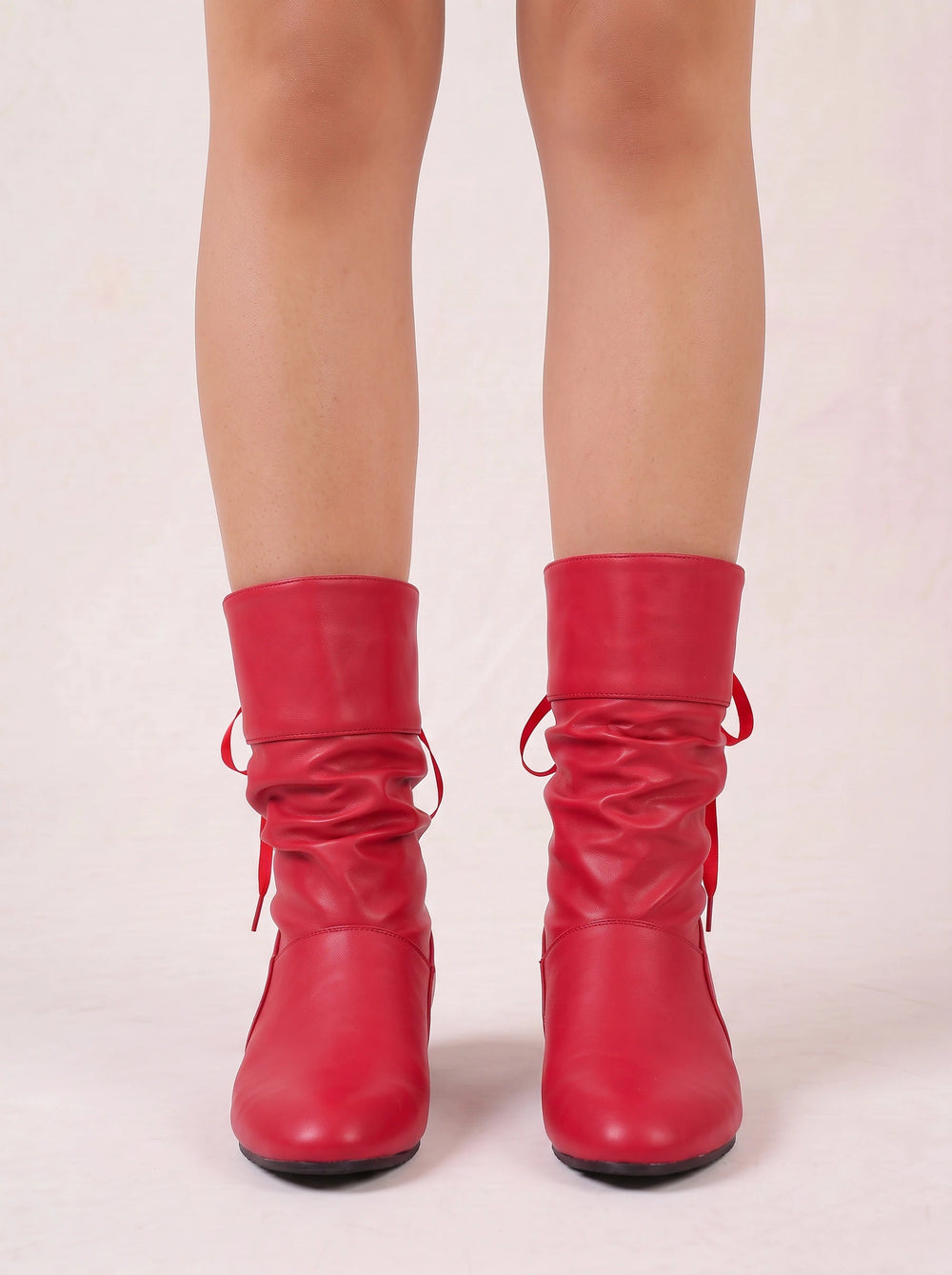 Ivaresse | Women's Mid-Calf Slouch Boots — 2