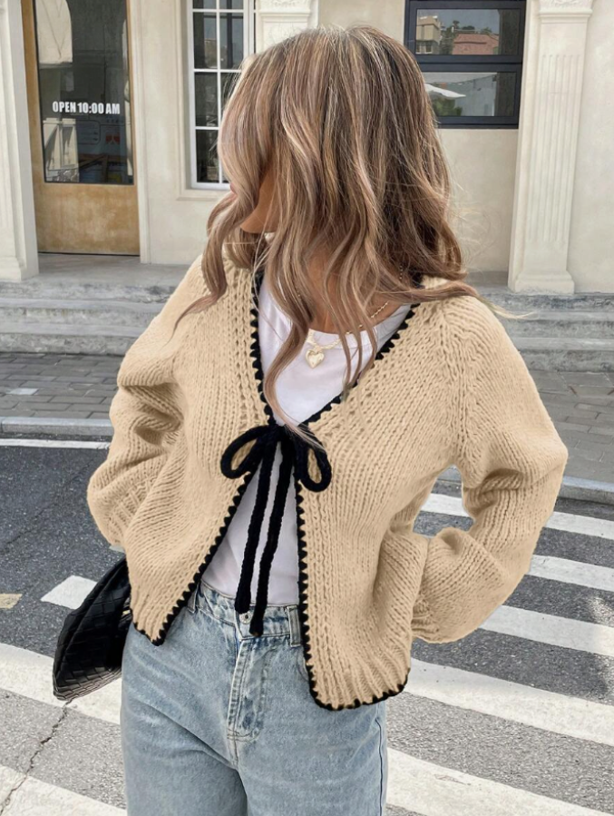 Kesibelle | Women's Sweater Vest Cropped Knit Layering