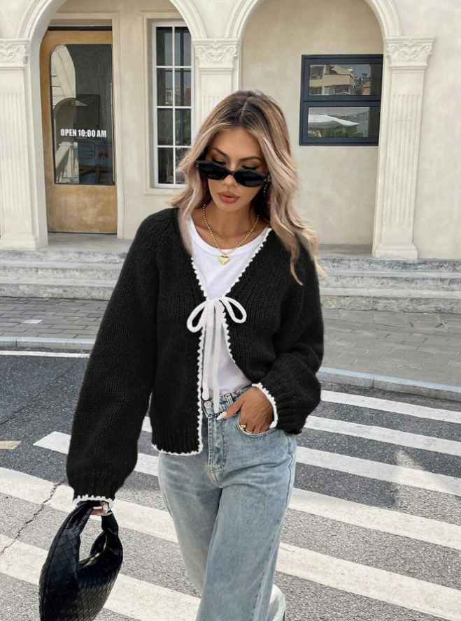 Kesibelle | Women's Sweater Vest Cropped Knit Layering