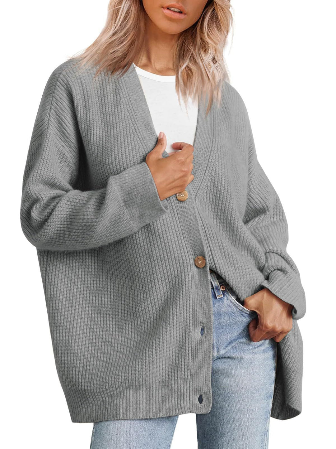 Laelisse | Women's Sweater Vest Striped Knit Cozy Layering