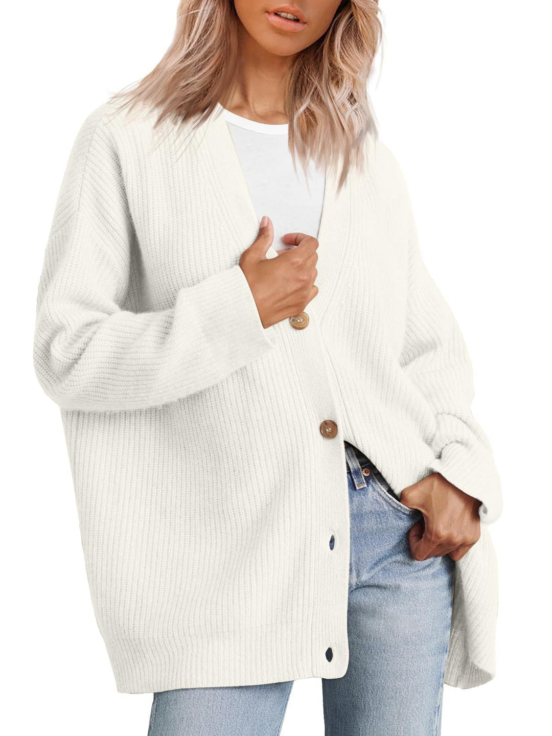 Laelisse | Women's Sweater Vest Striped Knit Cozy Layering