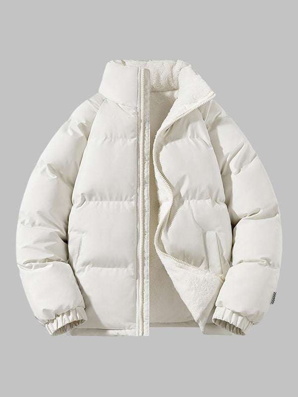 Laelria | Women's Puffer Jacket Quilted Zip-Up Winter Outdoor