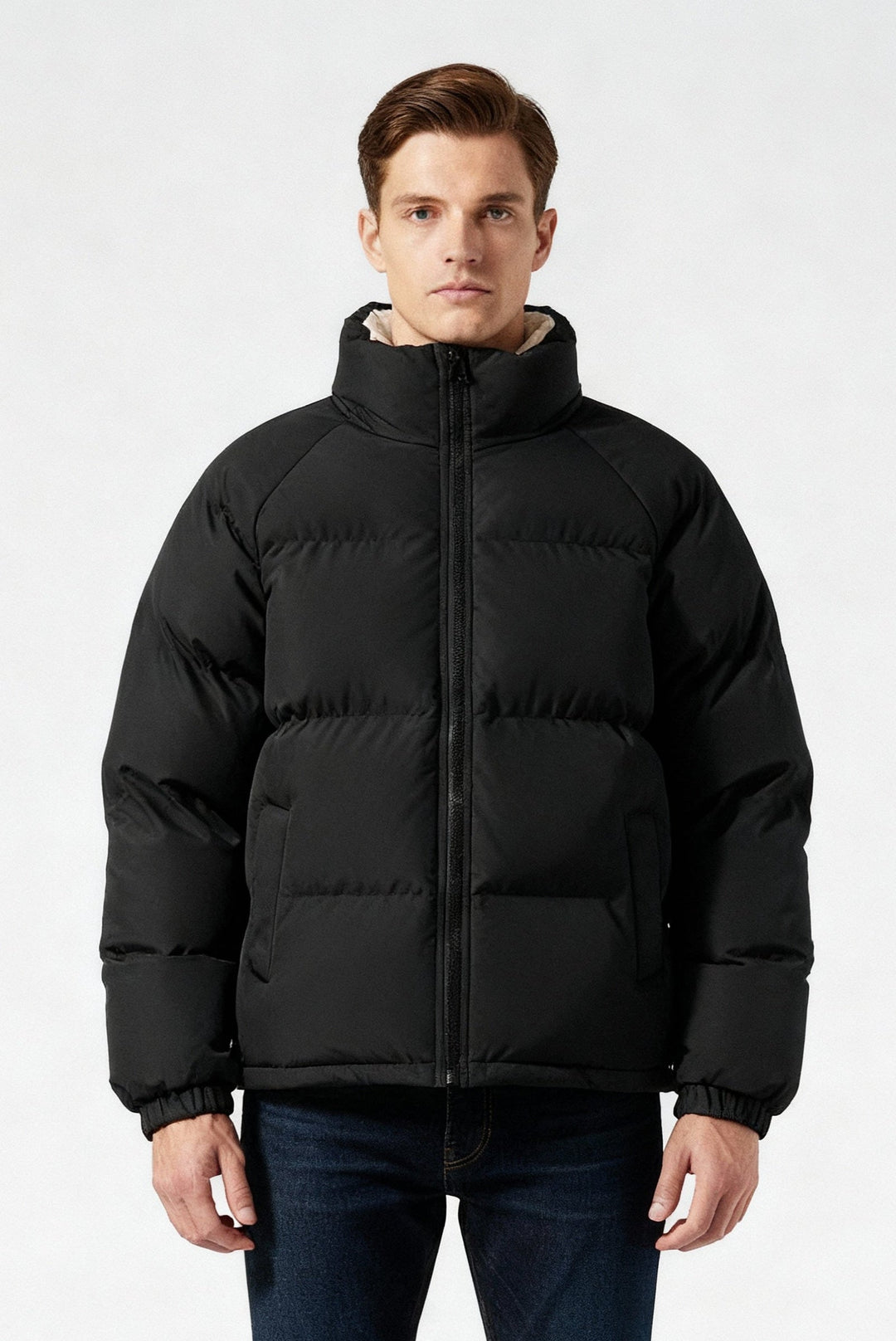 Laelria | Women's Puffer Jacket Quilted Zip-Up Winter Outdoor