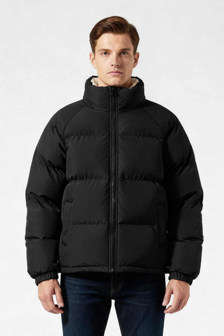 Laelria | Women's Puffer Jacket Quilted Zip-Up Winter Outdoor