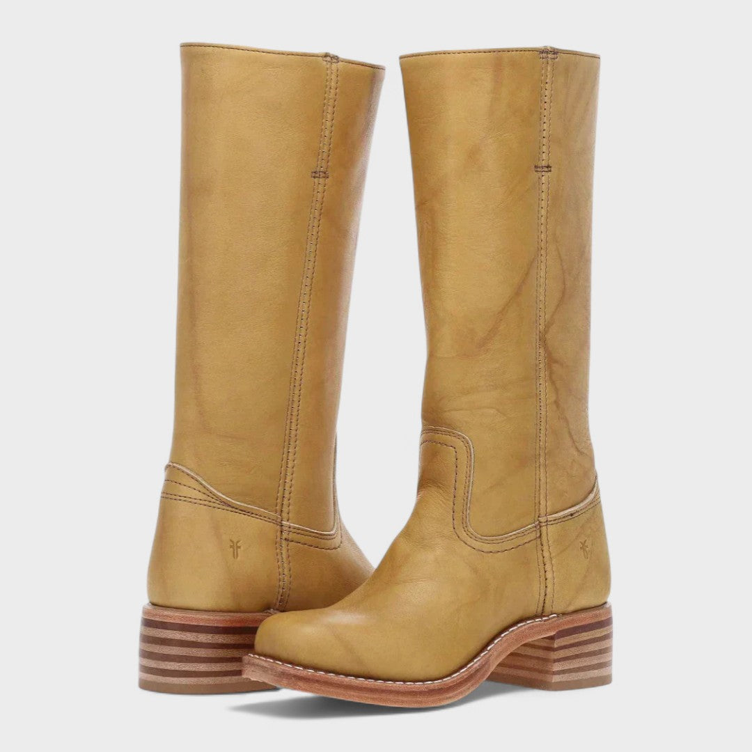 Liorynn | Women's Classic Cowboy Boots — Yellow