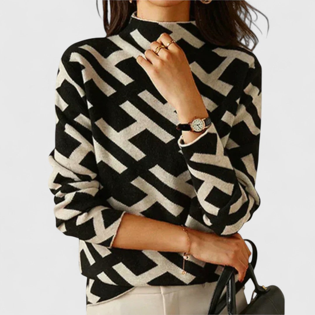 Livana | Women's Knit Cozy Elegant Sweater — 1