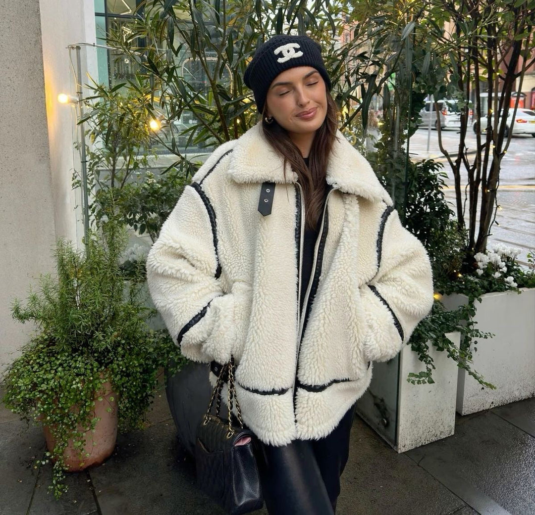 Lunsia | Women's Sherpa Jacket — 1