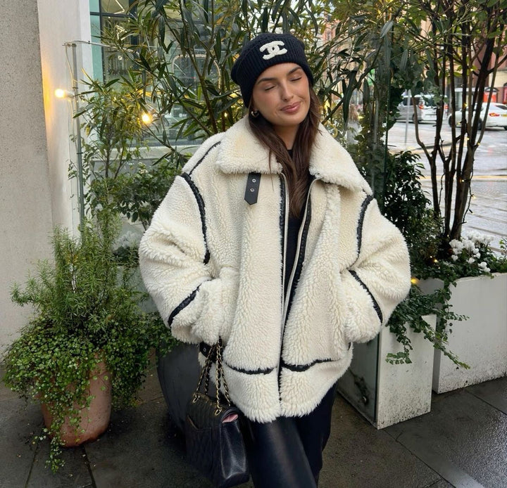 Lunsia | Women's Sherpa Jacket — 1