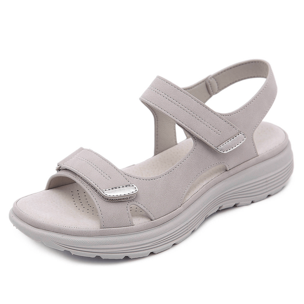 Wide toe box sandal shown on a plain background.