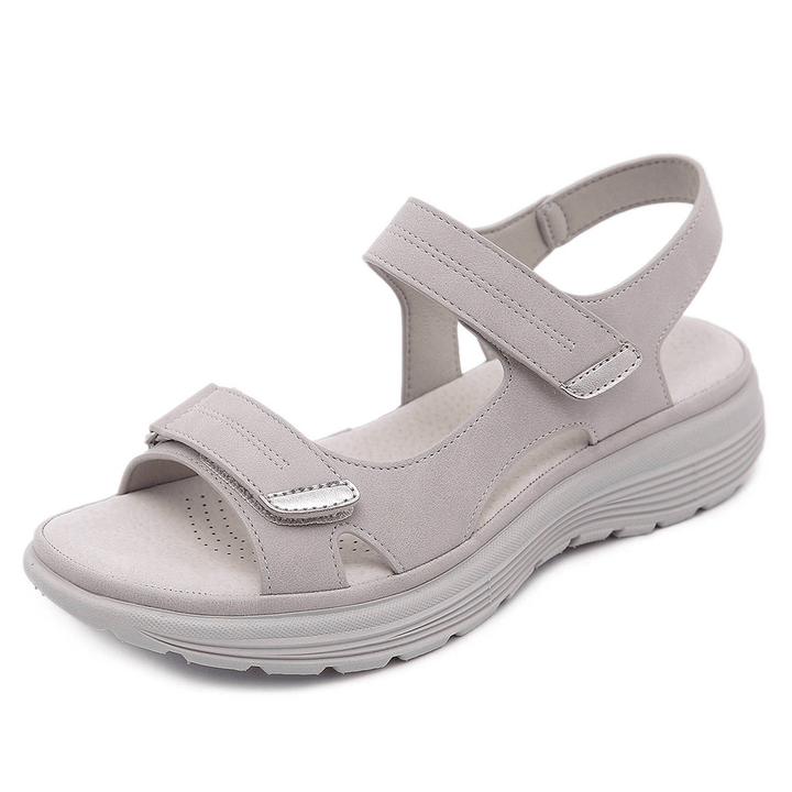Wide toe box sandal shown on a plain background.