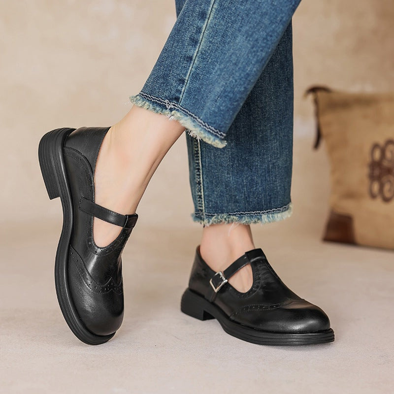 Greerlyn | Women Flat Mary Jane Sandals for All-Day Wearability