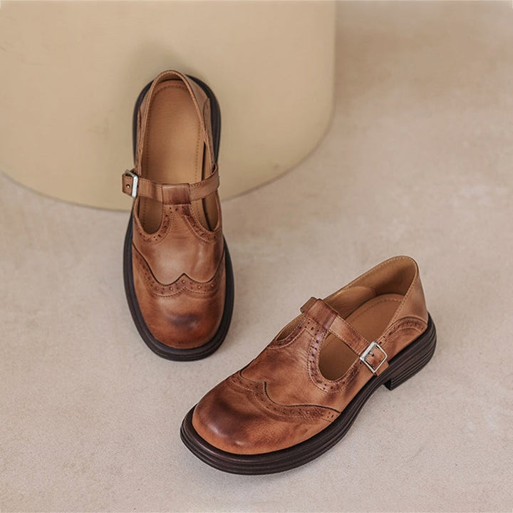 Greerlyn | Women Flat Mary Jane Sandals for All-Day Wearability