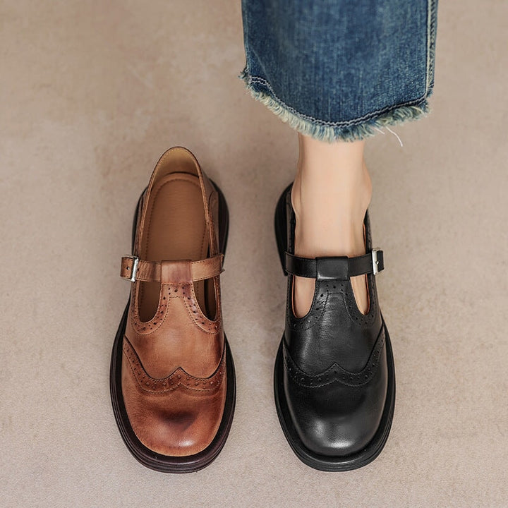 Greerlyn | Women Flat Mary Jane Sandals for All-Day Wearability
