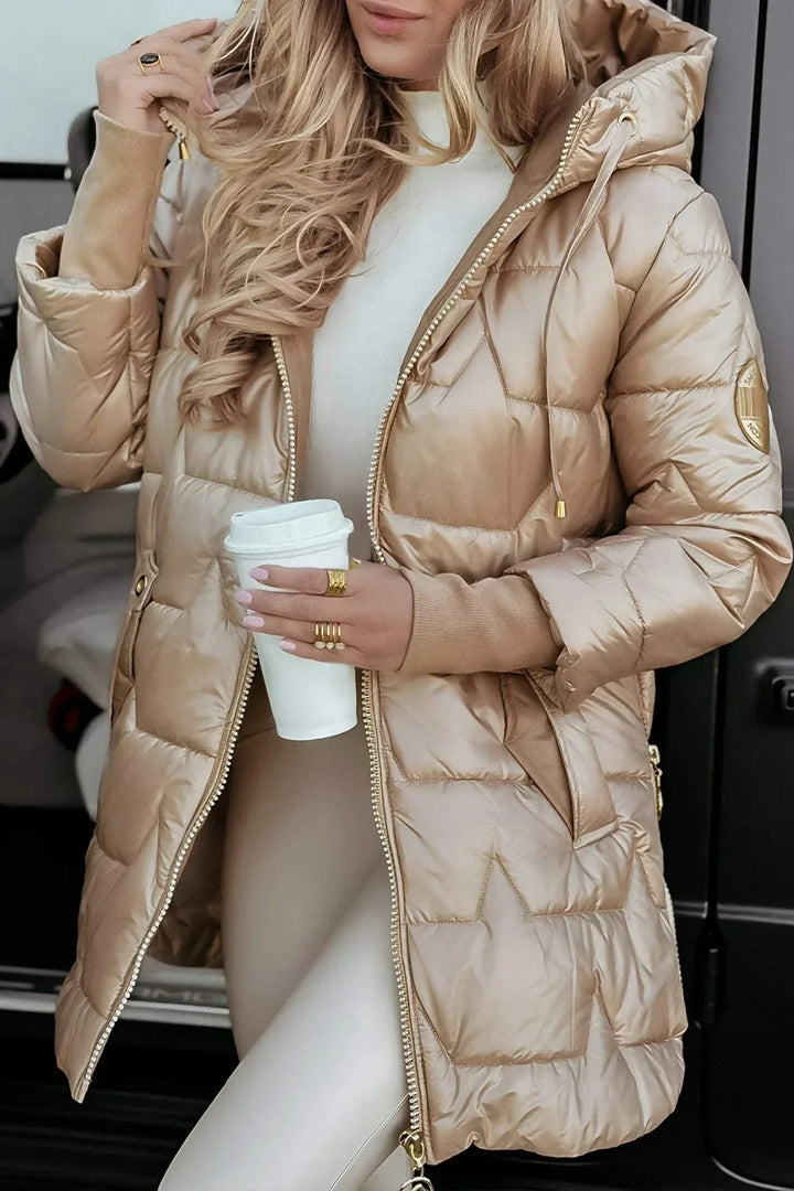Ninonnia | Women's Puffer Jacket Oversized Quilted Winter Outdoor
