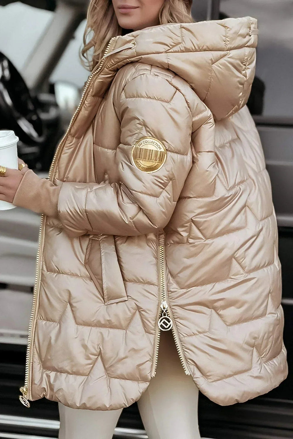 Ninonnia | Women's Puffer Jacket Oversized Quilted Winter Outdoor
