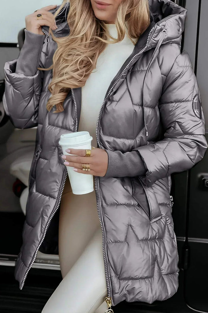 Ninonnia | Women's Puffer Jacket Oversized Quilted Winter Outdoor
