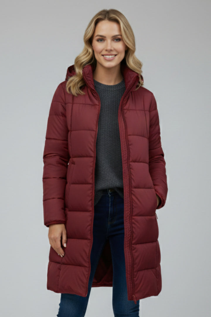 Niracine | Women's Longline Puffer Jacket — 2