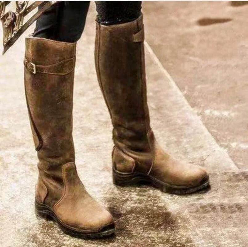 Odelara | Women's Waterproof Riding Boots — Brown
