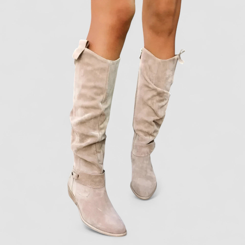 Odelelle | Women's Knee High Boots Slouch Everyday Wear
