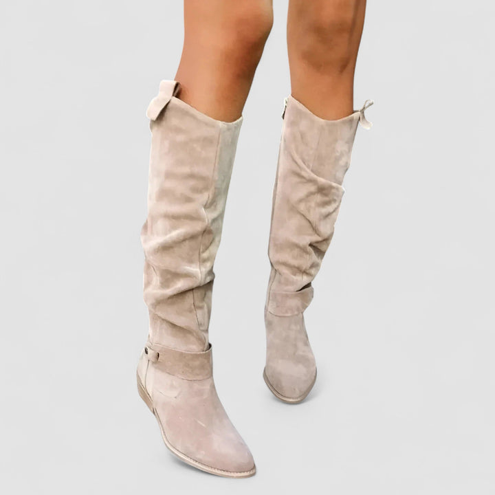 Odelelle | Women's Knee High Boots Slouch Everyday Wear