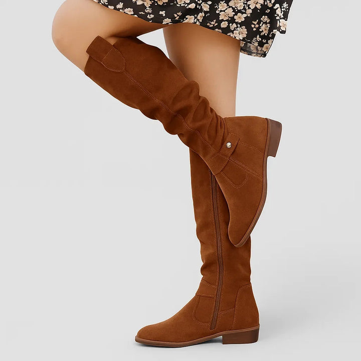 Odelelle | Women's Knee High Boots Slouch Everyday Wear