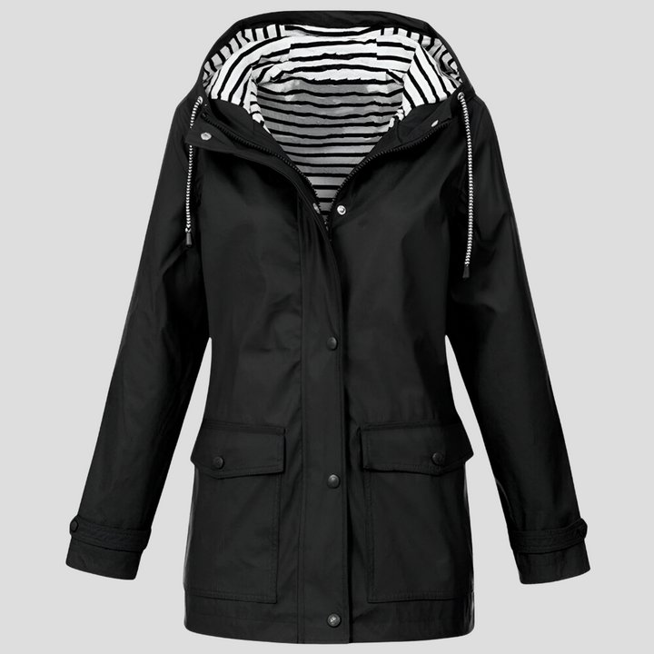 Ondaine | Women's Insulated Wind and Waterproof Jacket — Black