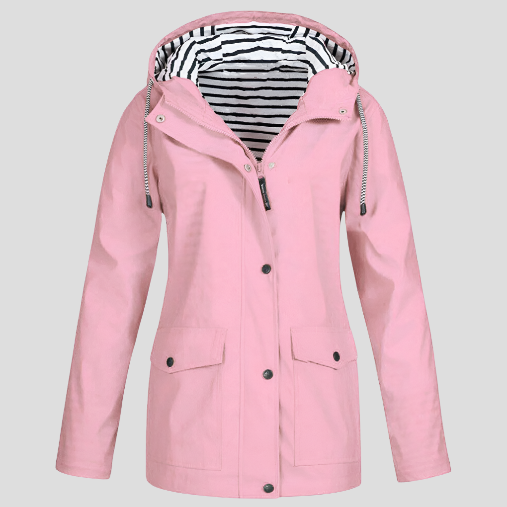 Ondaine | Women's Insulated Wind and Waterproof Jacket — Pink