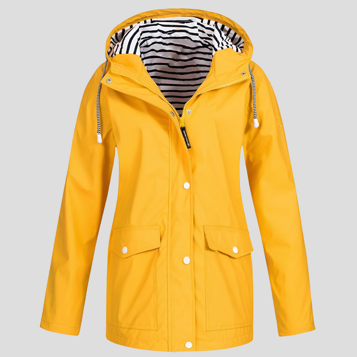 Ondaine | Women's Insulated Wind and Waterproof Jacket — Yellow