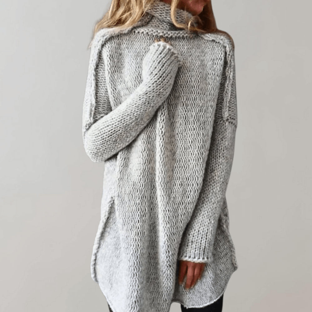 Orilise | Women's Cozy Chunky Knit Oversized Sweater — 2