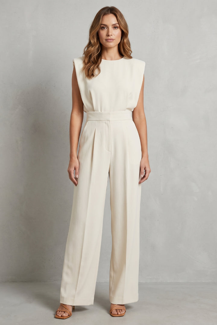Oriwynn — Sleeveless Wide-Leg Jumpsuit