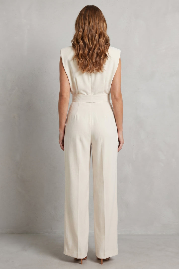 Oriwynn — Sleeveless Wide-Leg Jumpsuit