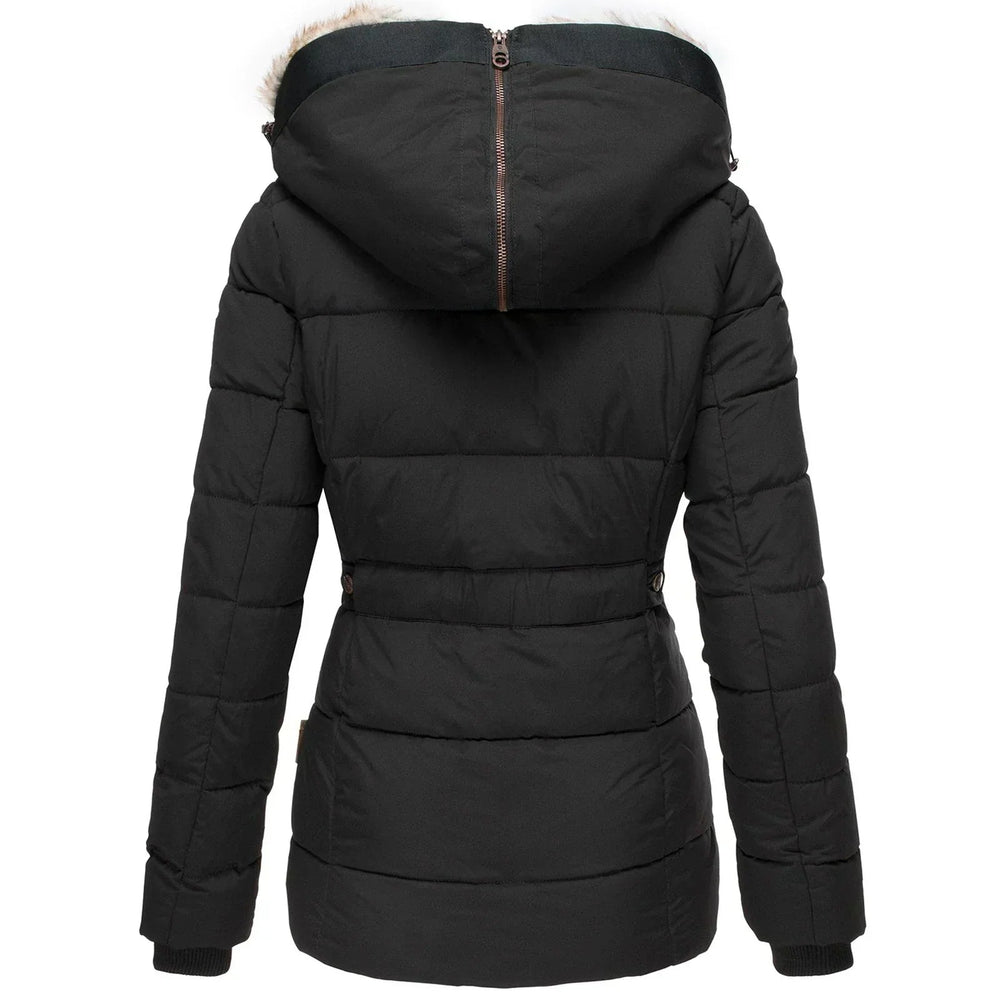 Pietstine | Women's Water Resistant Fur Hood Parka – Fleece Lined Jacket — 2