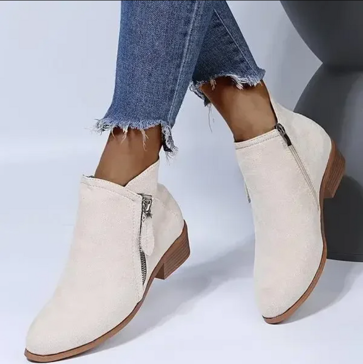 Priscilla | Women's Western Style Knee-High Orthopedic winter Boots for Warmth and Everyday Elegance — Bone