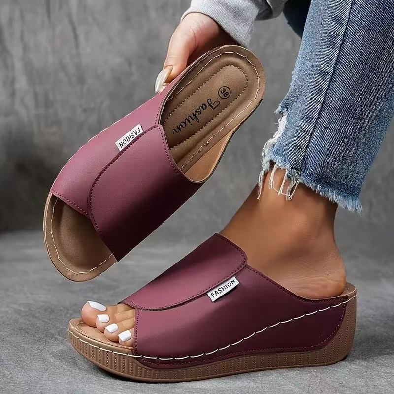 Renata | Women's Casual Stretch Orthopaedic Pain Relief Shoes Tops — Lila